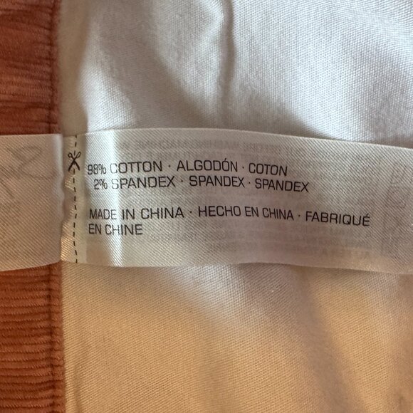 Supplies by Union Bay High Rise Corduroy Cropped Jeans Size 14 EUC - Picture 6 of 11